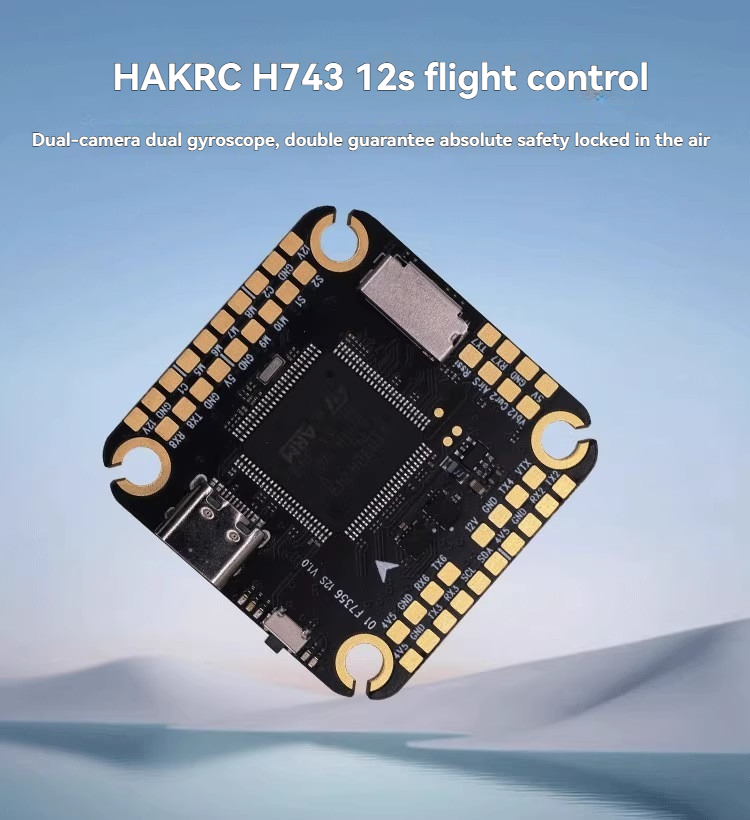 HAKRC H743 Flight Controller 8 - Drone Racing Flight Controller recension och pris