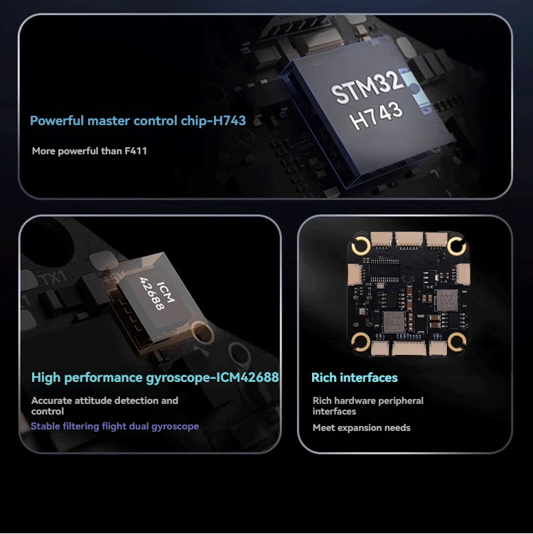 HAKRC H743 Flight Controller 8 - Drone Racing Flight Controller recension och pris