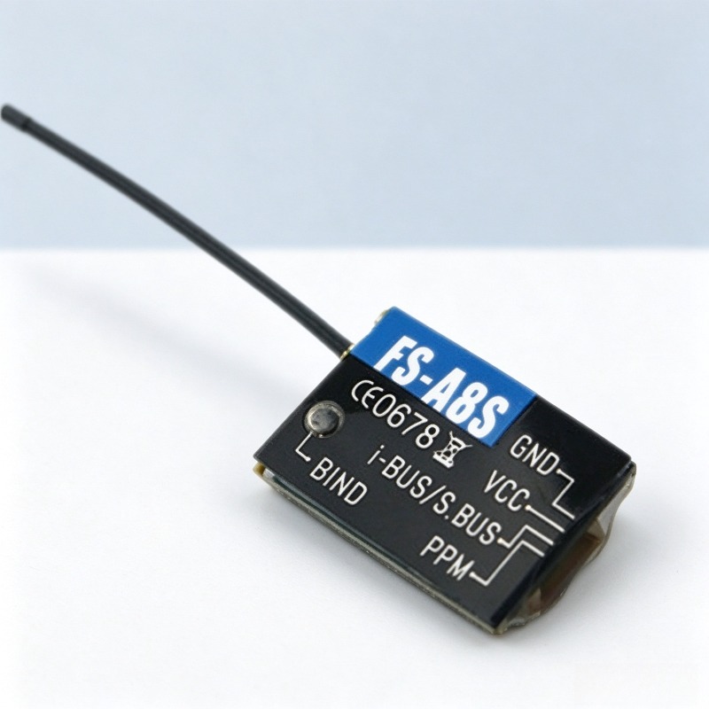 FS-A8S 2.4G 8CH Mini RC Receiv - Drone Racing Receiver recension och pris