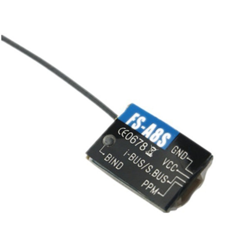 FS-A8S 2.4G 8CH Mini RC Receiv - Drone Racing Receiver recension och pris