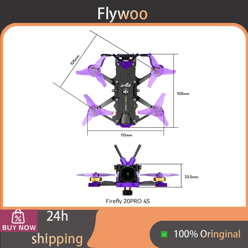 Flywoo Firefly 20PRO & 25 Mini - Drone Racing Gate recension och pris